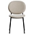 Retro-Style Ines Chairs: Elegant & Stylish 3D model small image 7