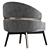 Modern Comfort: Billy Armchair 3D model small image 4