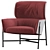 Modern SP01 Caristo Armchair 3D model small image 2