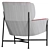 Modern SP01 Caristo Armchair 3D model small image 4