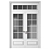 Elegant Volhovec Paris Doors 3D model small image 2