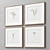 Home Gallery Frames - Set of 4 3D model small image 2