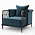 Lattice Entertain You Chair: Elegant and Versatile 3D model small image 2