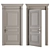 Vintage Cream Door - Set 35 3D model small image 2