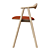 Modern Bolia Swing Dining Chair 3D model small image 5