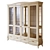 Cleopatra Collection Bookcase - Elegant and Spacious! 3D model small image 1