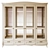 Cleopatra Collection Bookcase - Elegant and Spacious! 3D model small image 2