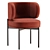 Akiko Chair: Elegant and Modern Furniture 3D model small image 2