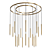 Grok Candle Chandelier 3D model small image 2