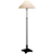 Aged Steel Floor Lamp: Restoration Hardware 3D model small image 3