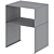  House Doctor Side Table FARI: Sleek & Stylish Black Accent 3D model small image 4