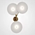 Porcelain Disc Wall Lamp: Lindsey Adelman Branching 3D model small image 2