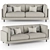 ALFEO Modern Sofa: Stylish & Comfortable 3D model small image 1