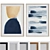 Modern Abstract Picture Frame Set 3D model small image 1