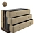 Luxury Perkins Chest of Drawers 3D model small image 8