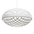 Stylish TINT Designer Chandelier 3D model small image 3