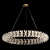 Sparkling Crystal Ring Chandelier 3D model small image 5