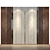 Neo-Classic Wall Panel Set 3D model small image 1