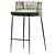 Modern LoftDesign Bar Stool 3D model small image 1