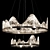 Embossed Chandelier: REGINA L 3D model small image 2