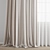 Premium 3D Curtain Model 3D model small image 5