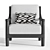 Restoration Hardware Miramar Aluminum Lounge Chair 3D model small image 2