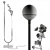 Elegant Julia Floor Lamp 3D model small image 2