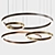 Henge Light Rings Pendant 3D model small image 2