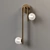 Luminous Elegance: Loren Wall Sconce 3D model small image 2