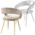 Elegant Eichholtz Bravo Dining Chair 3D model small image 6