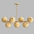 Sphere & Stem Chandelier 3D model small image 2