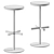 Elegant Oxo Bar Stool 3D model small image 2