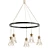 PRAIA Industrial Cage Chandelier 3D model small image 1