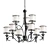 Luminous Elegance: Lacey Bronze Chandelier 3D model small image 1