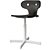 Ergonomic Gray Desk Chair 3D model small image 2