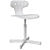 Ergonomic Gray Desk Chair 3D model small image 3