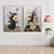 Elegant Dual Photo Frame - Plaster E-48 3D model small image 3