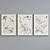 Modern Style Marble Picture Frame Set 3D model small image 2