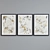 Modern Style Marble Picture Frame Set 3D model small image 4