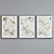 Modern Style Marble Picture Frame Set 3D model small image 5