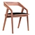 Katakana Chair: Sleek and Stylish Design 3D model small image 2