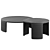 Brava Concrete Coffee Table: Stylish and Functional 3D model small image 4