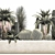 Tropical Plant Collection in Concrete Pots 3D model small image 3