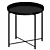 GLADOM: Stylish Serving Table - Dark Gray/Beige 3D model small image 1