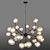 Scandinavian Chandelier Ligamentum 2481-9P 3D model small image 1