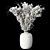 Elegant Dry Plants Bouquet Set 3D model small image 4