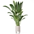 Greenery Bliss: Ferm Living Bau Pot Large Set 3D model small image 5