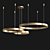 Modern Kink Light Fixture 3D model small image 2