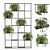 Tall Metal Indoor Plant Display 3D model small image 1