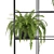 Tall Metal Indoor Plant Display 3D model small image 6